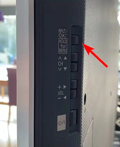 Using TV's Physical Buttons