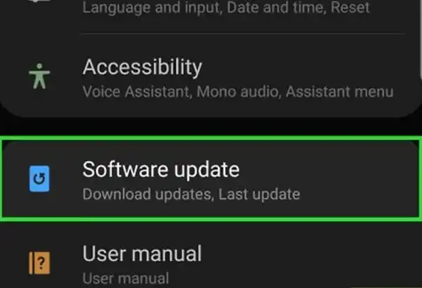 Update Software