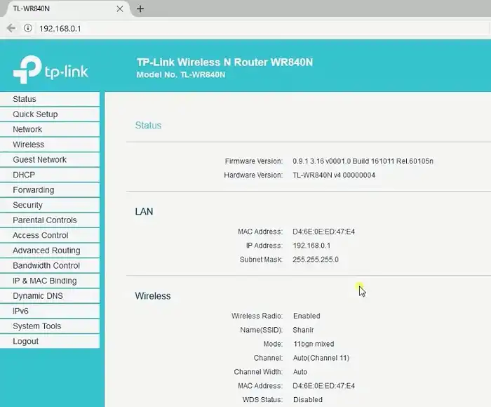 Configuring the Router in Wireless Client Mode