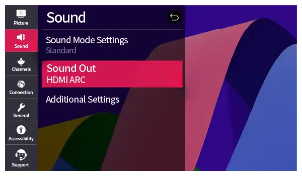 Enable HDMI ARC on LG TV